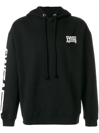 Swear + Logo Hoodie