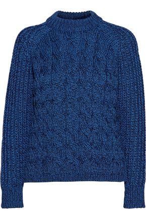 Proenza Schouler + Cable-Knit Silk-Blend Sweater