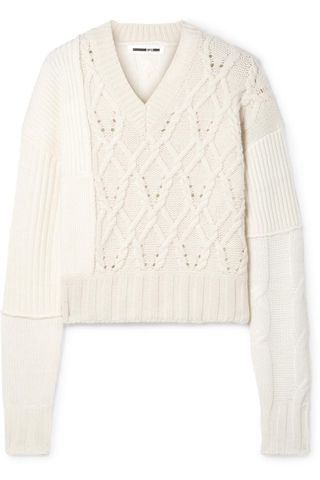 McQ Alexander McQueen + Cable-Knit Sweater