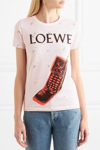 Loewe + Printed Cotton T-Shirt