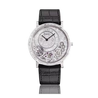 Piaget + Altiplano Manual White Gold Dial Watch