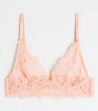 & Other Stories + Floral Lace Underwire Bra