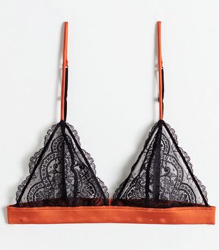 & Other Stories + Lace Triangle Bralette