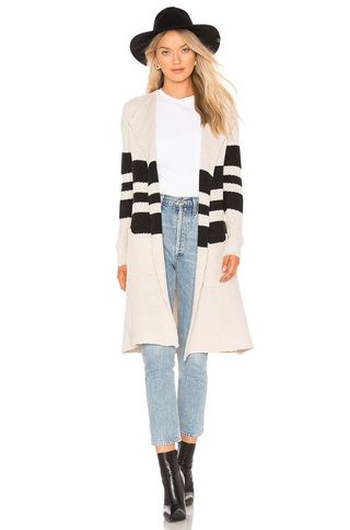 Chaser + Striped Open-Front Duster