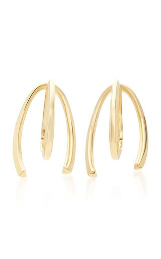 Bea Bongiasca + Honeysuckle 9K Gold Long Earrings