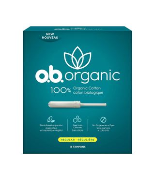 O.B. + Organic Tampons