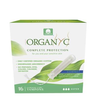 Organyc + Certified Organic Cotton Tampons (16 Count)