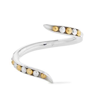 Anne Manns + Eadie Silver and Gold-Plated Cuff