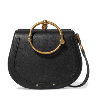 Chloé + Nile Bracelet Medium Leather And Suede Shoulder Bag