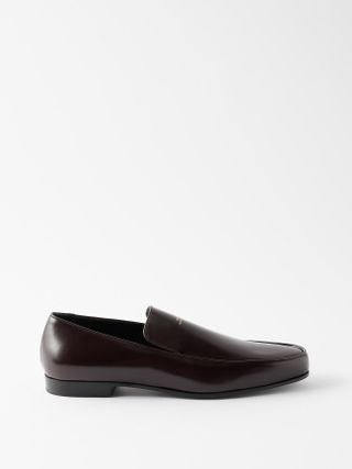 Toteme + The Oval Leather Loafers