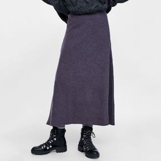 Zara + Wool Skirt