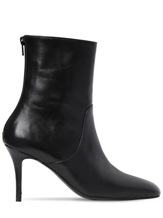 Dorateymur + Leather Ankle Boots