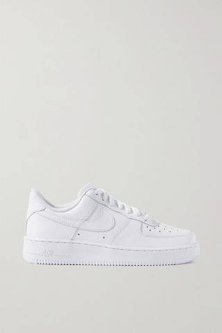 Nike + Air Force 1 Leather Sneakers
