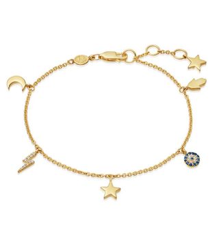 Missoma + Gold Elemental Charm Bracelet