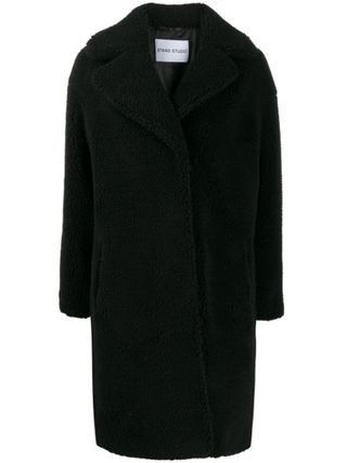 Stand Studio + Stand Studio Shearling Coat - Farfetch