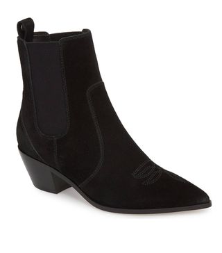 Paige + Willa Chelsea Booties in Black