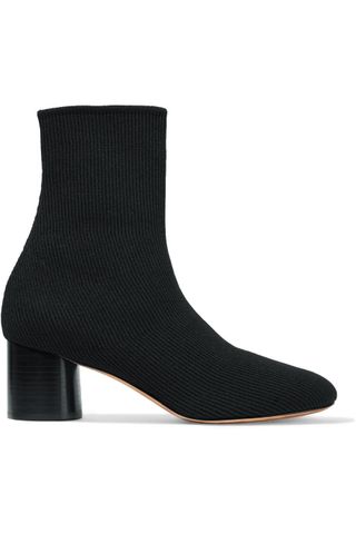 VINCE + Tasha Stretch-knit Sock Boots