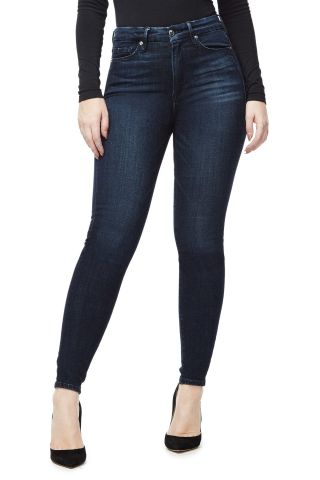 Good American + Good Waist Crop Jeans