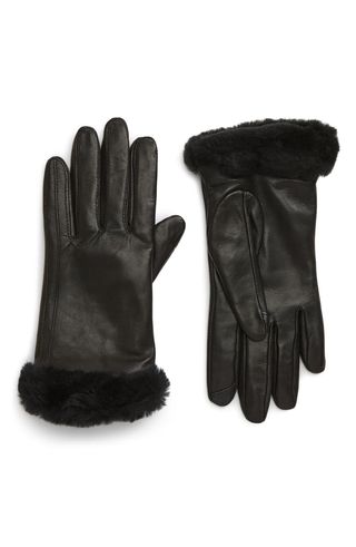 Ugg + Genuine Shearling Leather Tech Gloves