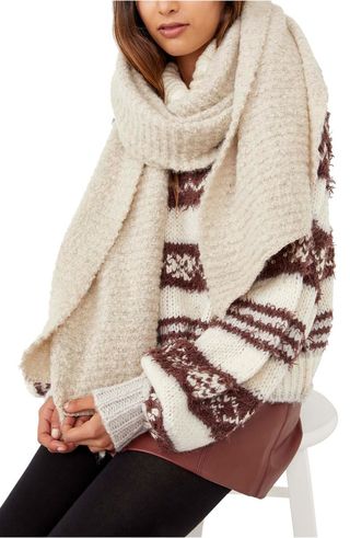 Free People + Ripple Recycled Blend Blanket Scarf