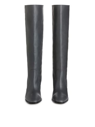 Arket + Knee-High Leather Boots