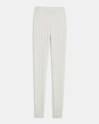 Theory + Cashmere Cable Leggings