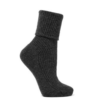 Johnstons of Elglin + Ribbed Cashmere Socks