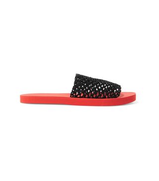 Ganni + Liva Crocheted Slides