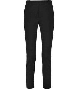 Joseph + Zoom Cropped Stretch-Gabardine Slim-Leg Pants