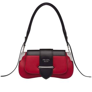 Prada + Sidonie Leather Shoulder Bag