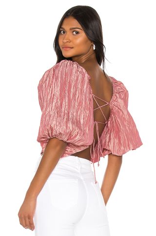 LPA + Mary Top in Rose Pink