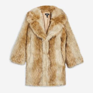 Topshop + Faux Fur Coat