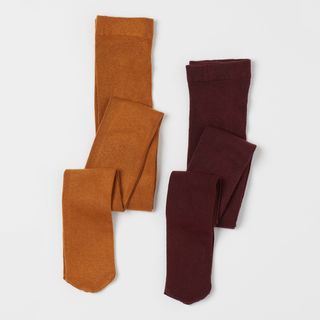 H&M + H&M Pack of Two Fine-Knit Tights