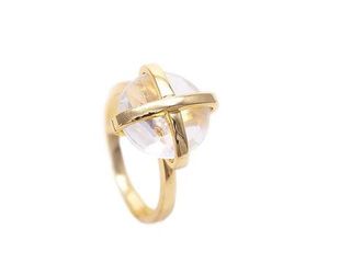 Lulu Dharma + Crystal Quartz Luck Collection Ring