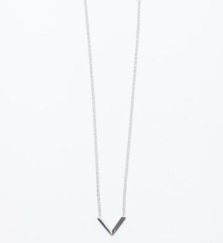 Miansai + Sterling Silver Mini Angular Necklace