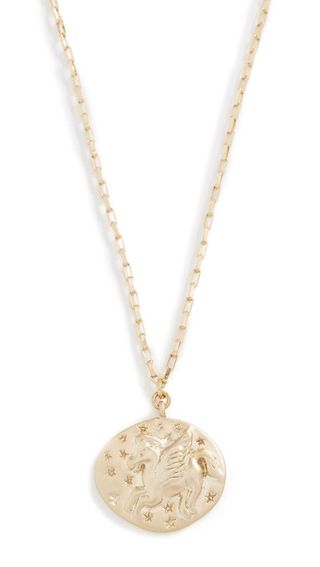 Shashi + Unicorn Coin Necklace