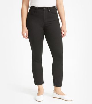 Everlane + Authentic Stretch High-Rise Cigarette Ankle Jeans