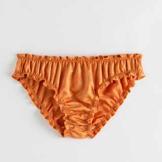 & Other Stories + Ruffled Satin Briefs