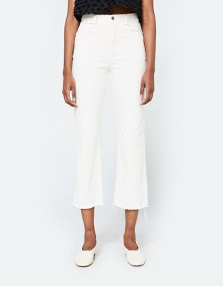 Rachel Comey + Slim Legion Pants in Dirty White