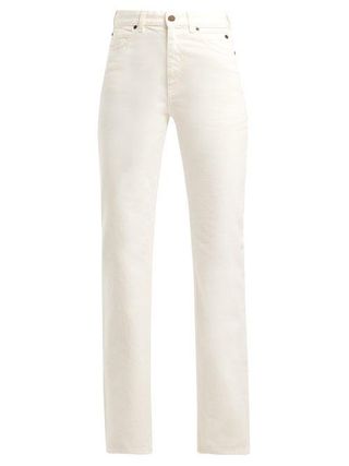 Calvin Klein 205W39NYC + Mid Rise Straight Leg Jeans