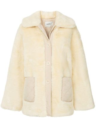 Goen.J + Oversized Faux Fur Jacket