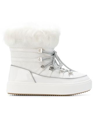 Ciara Ferragni + Fur-Lined Snow Boots