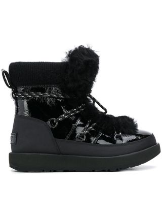 Ugg + Faux Fur Snow Boots
