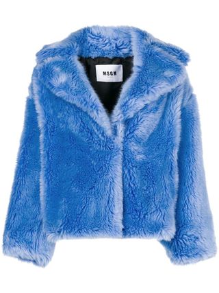 MSGM + Faux Fur Coat