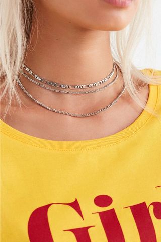 Urban Outfitters + Simple Chain Necklace Set