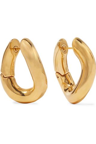 Balenciaga + Gold-Tone Earrings
