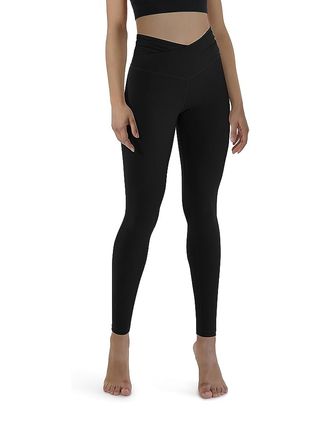 Ododos + Gathered Cross Waist Yoga Pants