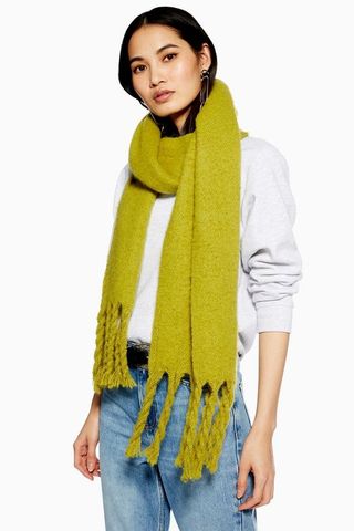 Topshop + Heavy Brushed Scarf