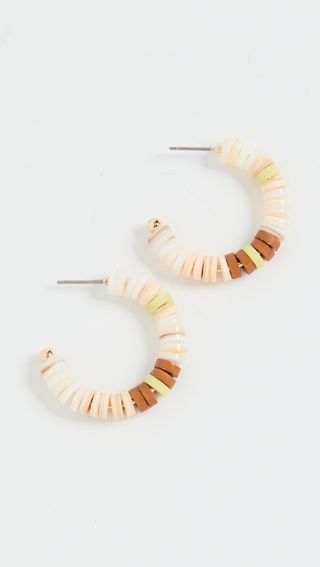 Roxanne Assoulin + Beach Shell Earrings