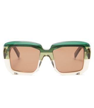 Marni + Rothko Square Acetate Sunglasses